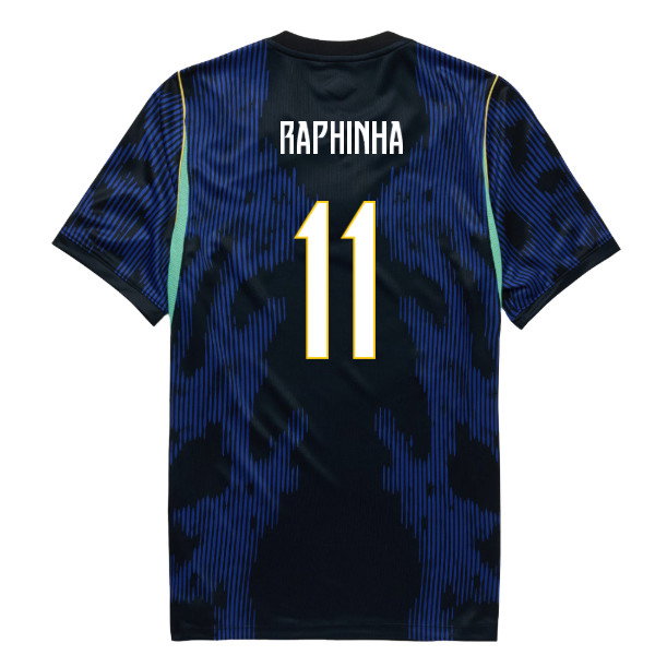 2026-2027 Brazil Away Shirt (Kids) (Raphinha 11)-SoccerKits Hub | Buy Soccer Jerseys Online